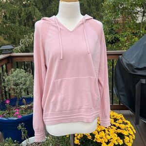 Athleta cotton pullover hoodie sweater